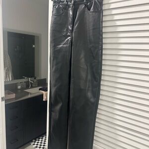 Aritzia Wilfred leather pants